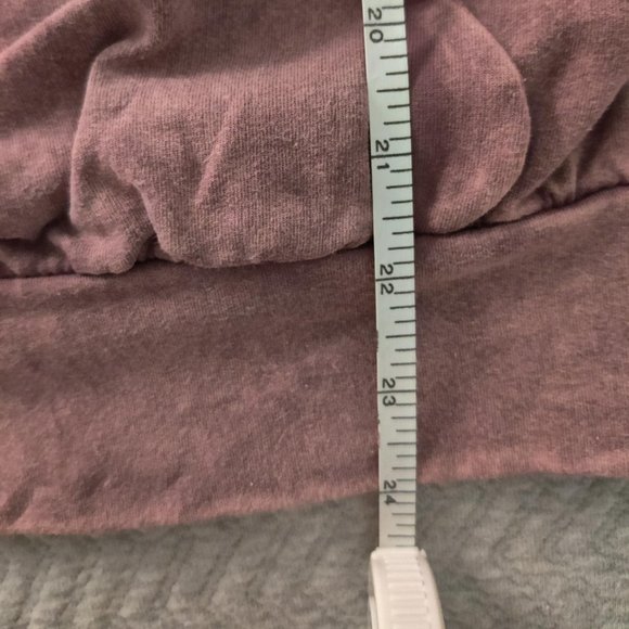 Anthropologie Erin + Ali Scalloped Trim Acid Wash Pullover - Picture 11 of 11